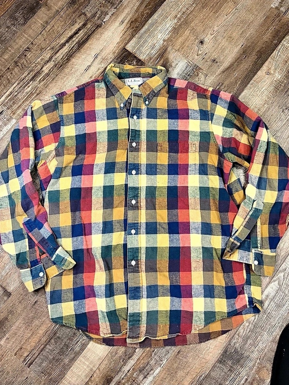 L.L.Bean Vintage L.L. Bean Northwoods Plaid Flannel Shirt Vintage Northwoods